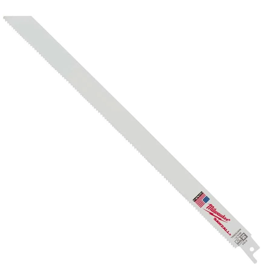 Milwaukee 48-00-5194 12" 10/14 TPI SAWZALL Recip Blades (5 Pk)