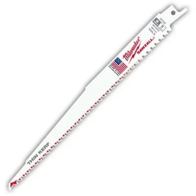 Milwaukee 48-01-6035 6" 5 TPI SawzallRecip Blades, 50-Pack