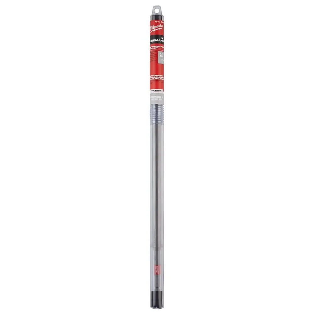 Milwaukee 48-13-7807 13/16-Inch x 22-Inch Shockwave Impact Duty Lineman's Fiberglass Drill Bit
