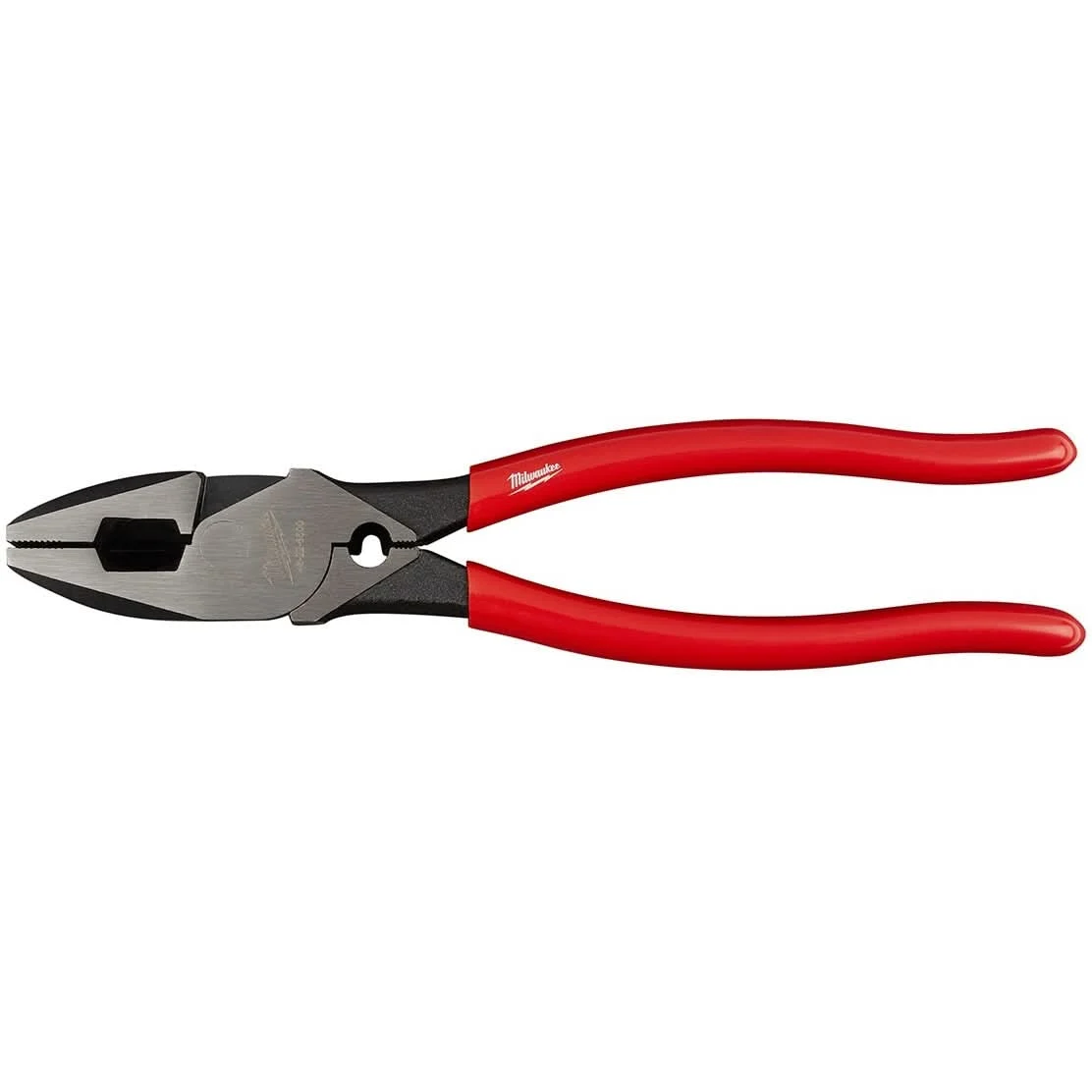 Milwaukee 48-22-6500 High Leverage Linesman's with Crimper-Dipped