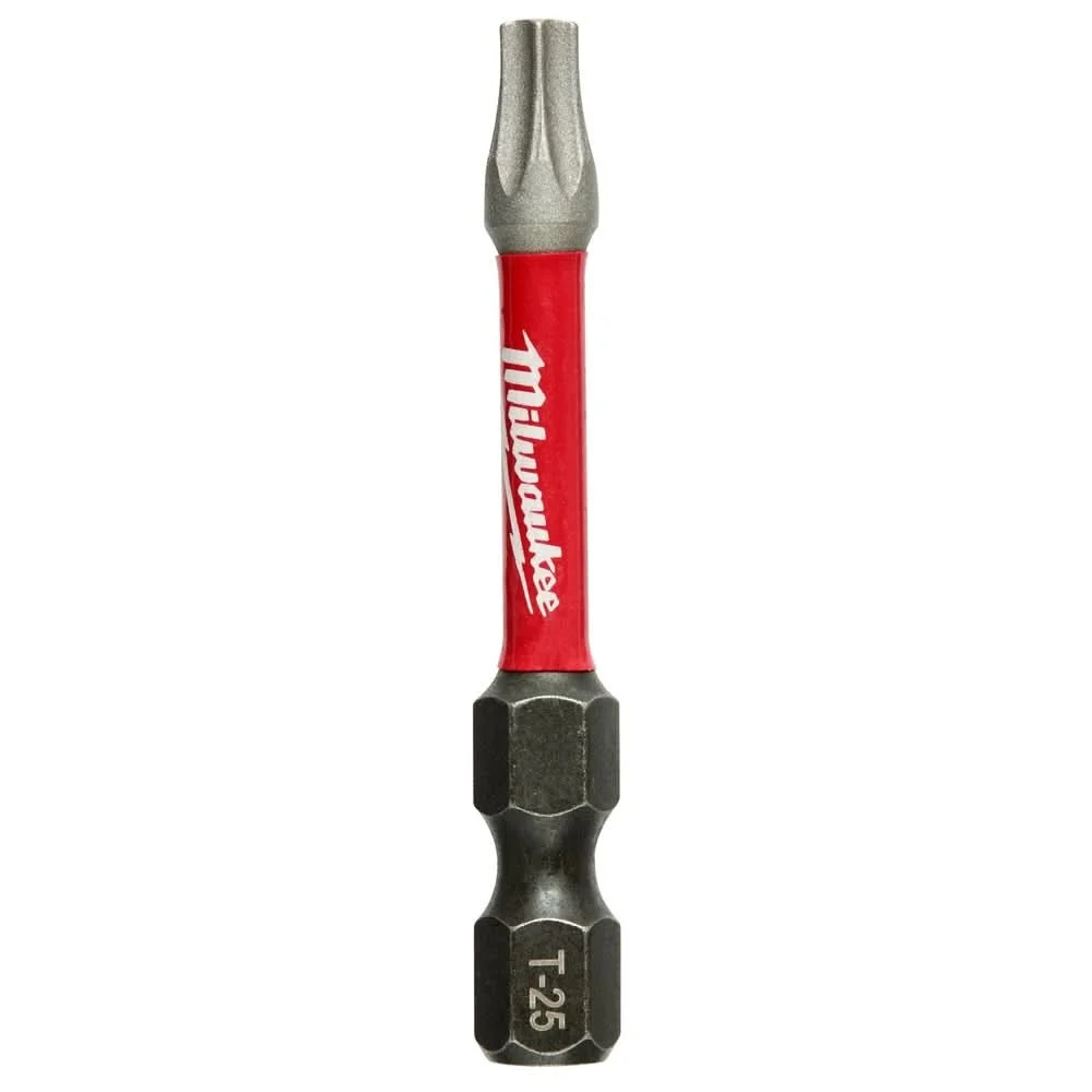 Milwaukee 48-32-5015 Shockwave Insert Bit 2-Inch Torx T25, 15-Pack