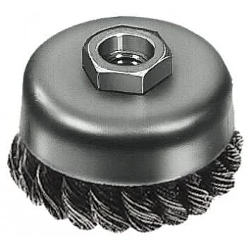 Milwaukee 48-52-5040 3" Knot Wire Cup Brush - Carbon Steel