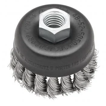 Milwaukee 48-52-5050 3" Knot Wire Cup Brush - Stainless Steel