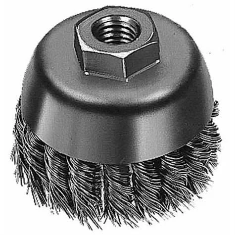 Milwaukee 48-52-5067 3-1/2" Knot Wire Cup Brush - Carbon Steel