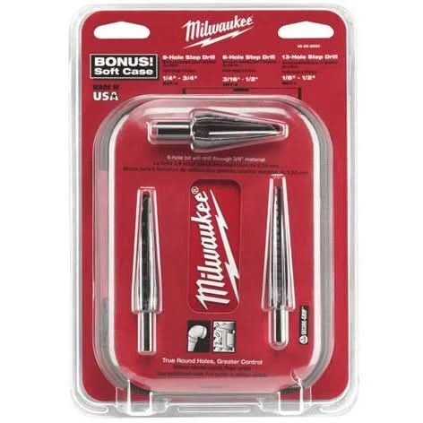 Milwaukee 48-89-9234 2-Piece #4 Step Drill Bit Set