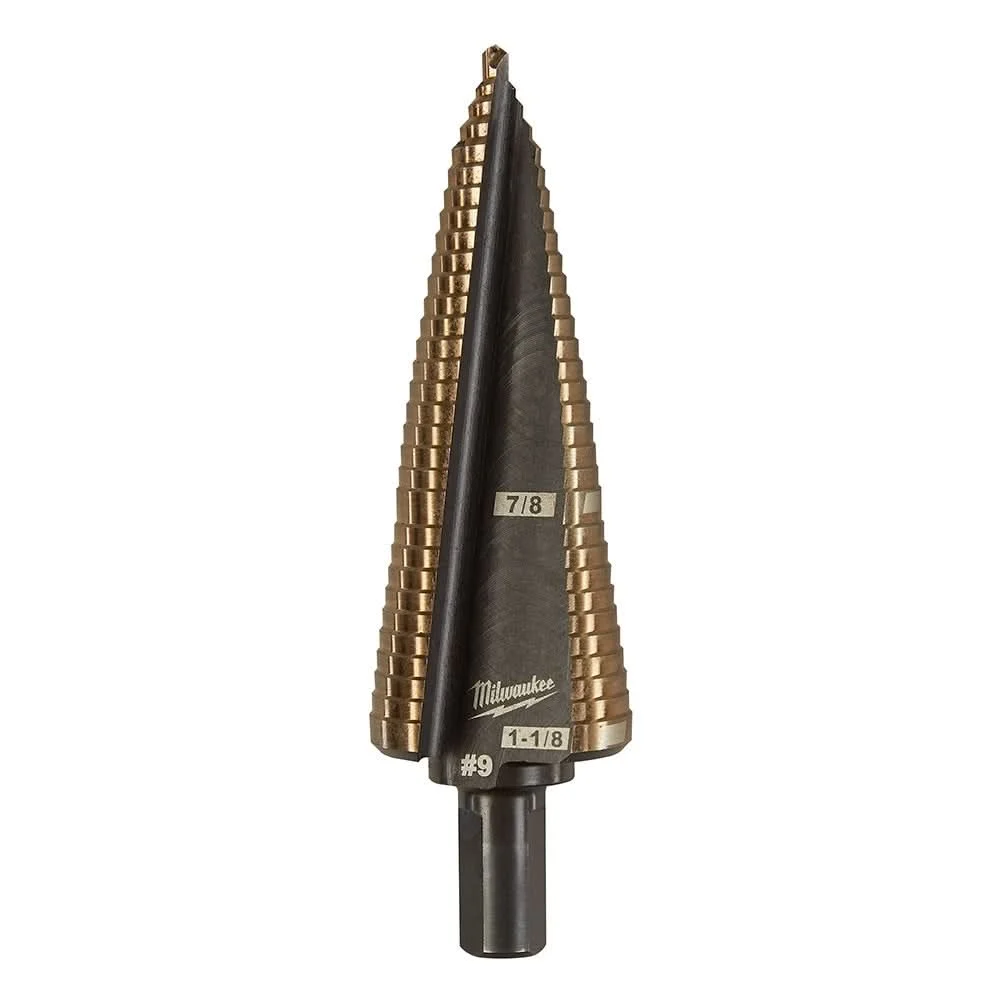 Milwaukee 48-89-9289 Milwaukee Cobalt Step Bit #9 (7/8-Inch-1 - 1/8-Inch)