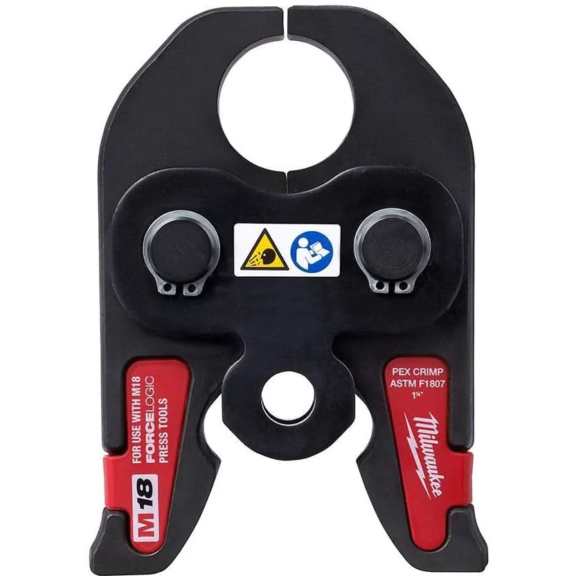 Milwaukee 49-16-2655C 1-1/4" PEX Crimp (F1807) Jaw for M18 FORCE LOGIC Press Tools