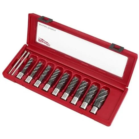 Milwaukee 49-22-8410 9-PieceAnnular Cutter Set