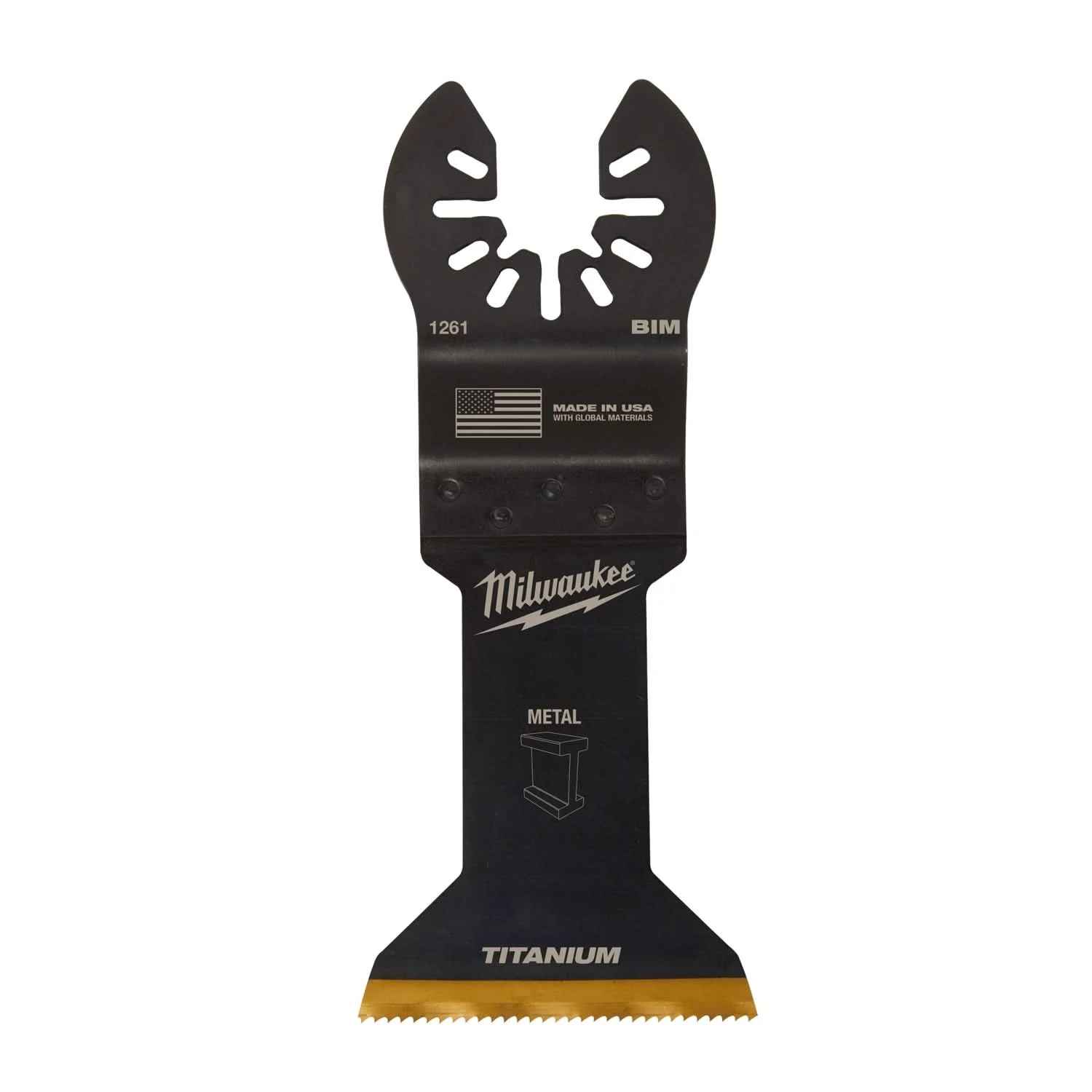 Milwaukee 49-25-1263 Open-Lok 1-3/4-Inch Titanium Enhanced Bi-Metal Metal Blades, 3-Pack