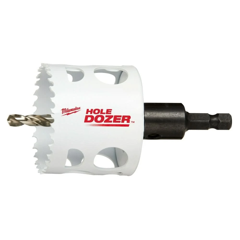 Milwaukee 49-56-9680 2-1/4-Inch Hole Dozer Bi-Metal Hole Saw with Arbor