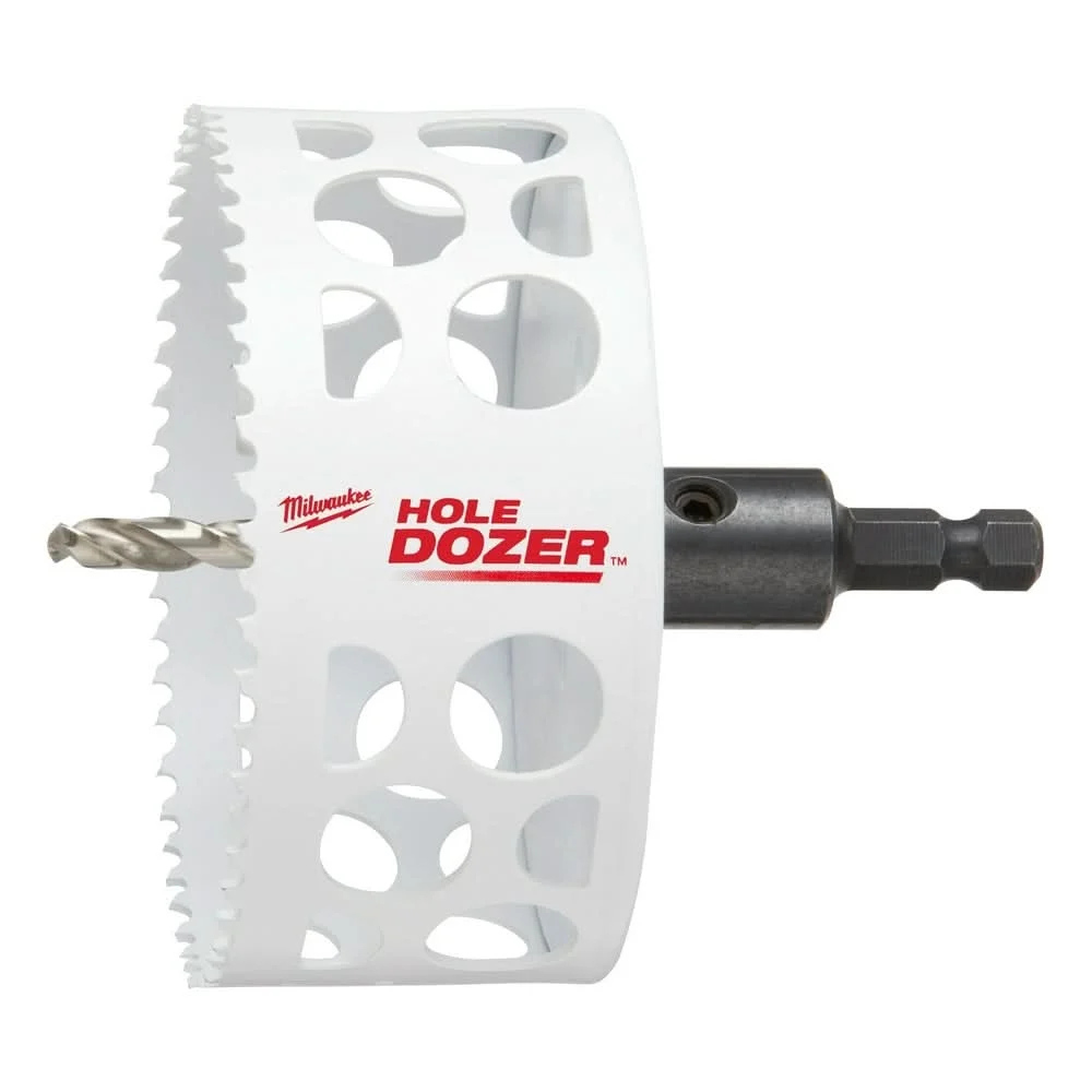 Milwaukee 49-56-9685 4-Inch Hole Dozer Bi-Metal Hole Saw with Arbor