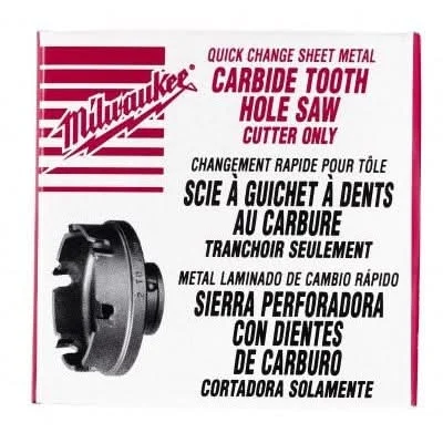 Milwaukee 49-57-8327 1-1/2" Quick Change Sheet Metal Carbide Cutter