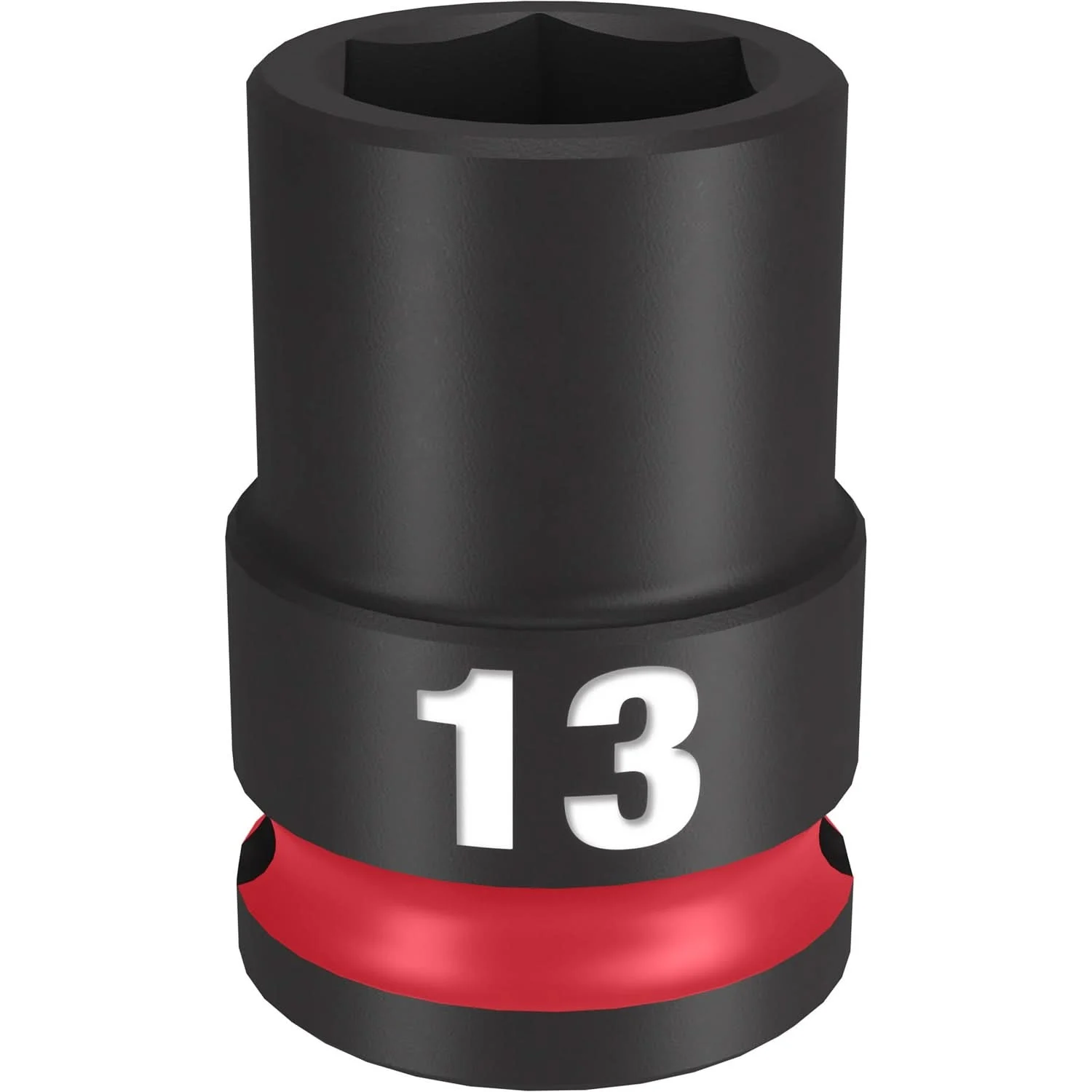 Milwaukee 49-66-6137 SHOCKWAVE Impact Duty 3/8-Inch Drive 13MM Standard 6 Point Socket