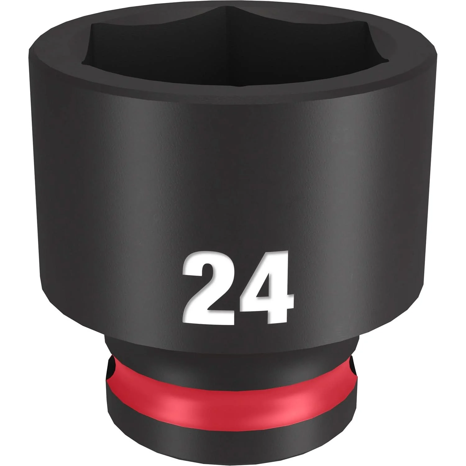 Milwaukee 49-66-6147 SHOCKWAVE Impact Duty 3/8-Inch Drive 24MM Standard 6 Point Socket