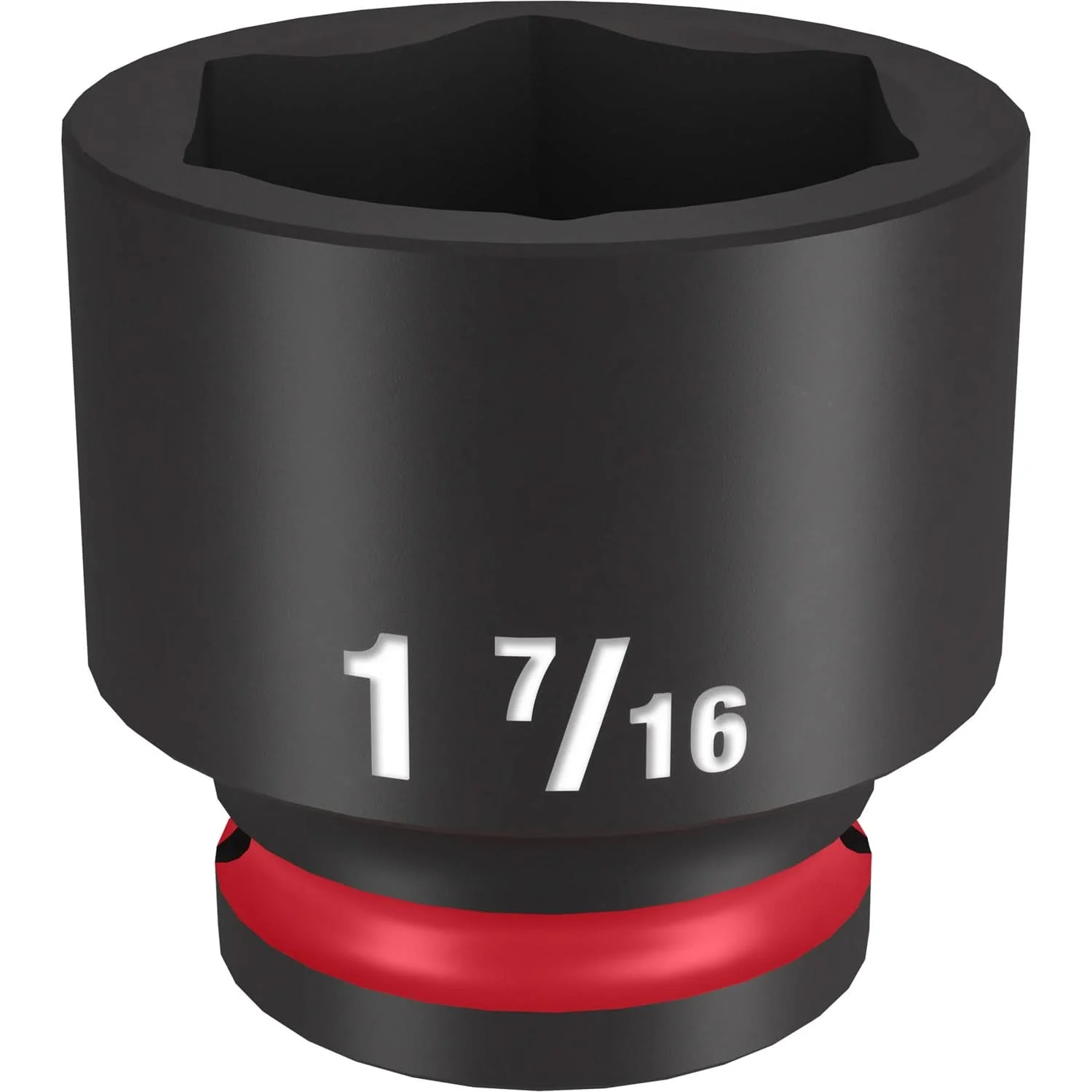 Milwaukee 49-66-6217 SHOCKWAVE Impact Duty 1/2-Inch Drive 1-7/16-Inch Standard 6 Point Socket