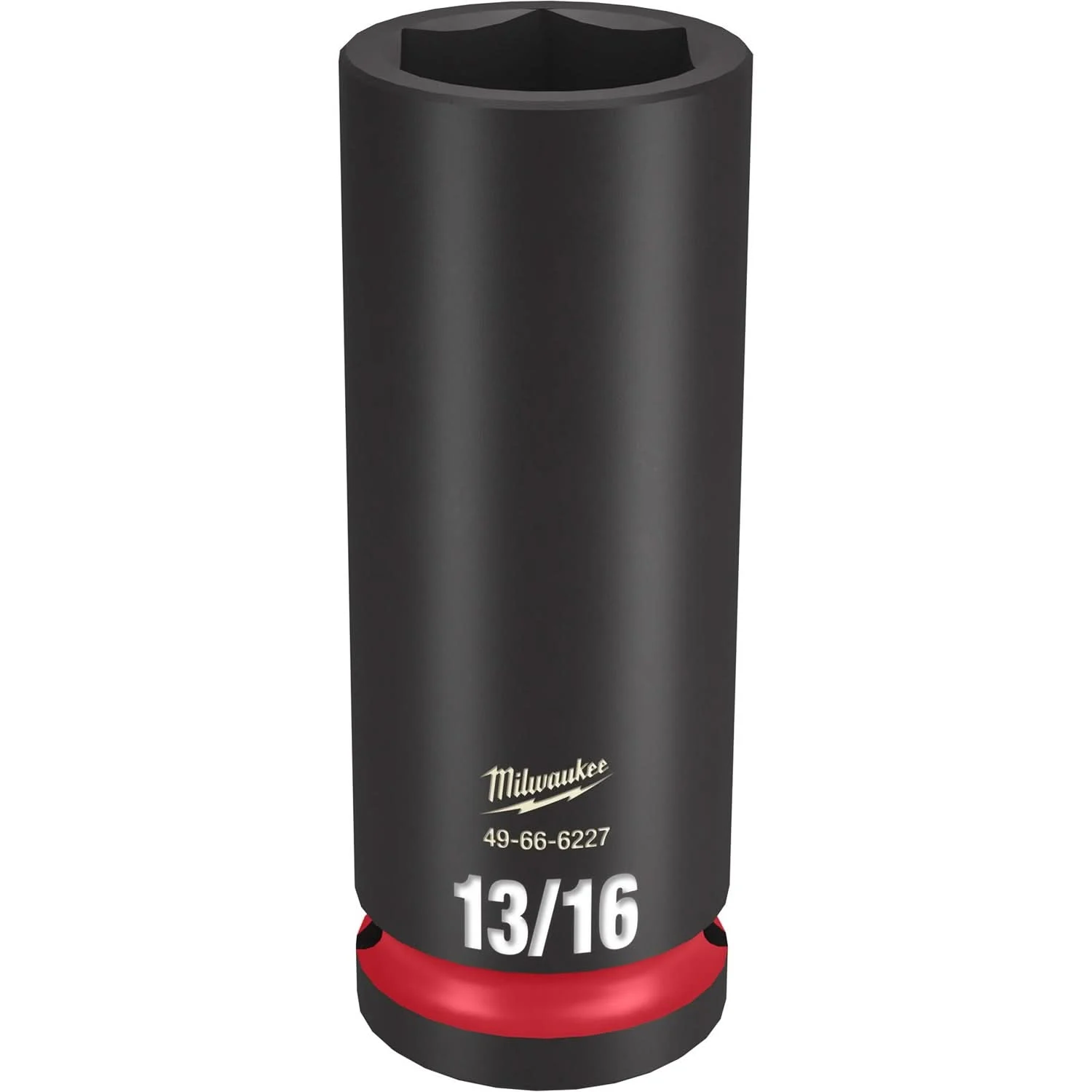 Milwaukee 49-66-6227 SHOCKWAVE Impact Duty 1/2-Inch Drive 13/16-Inch Deep 6 Point Socket