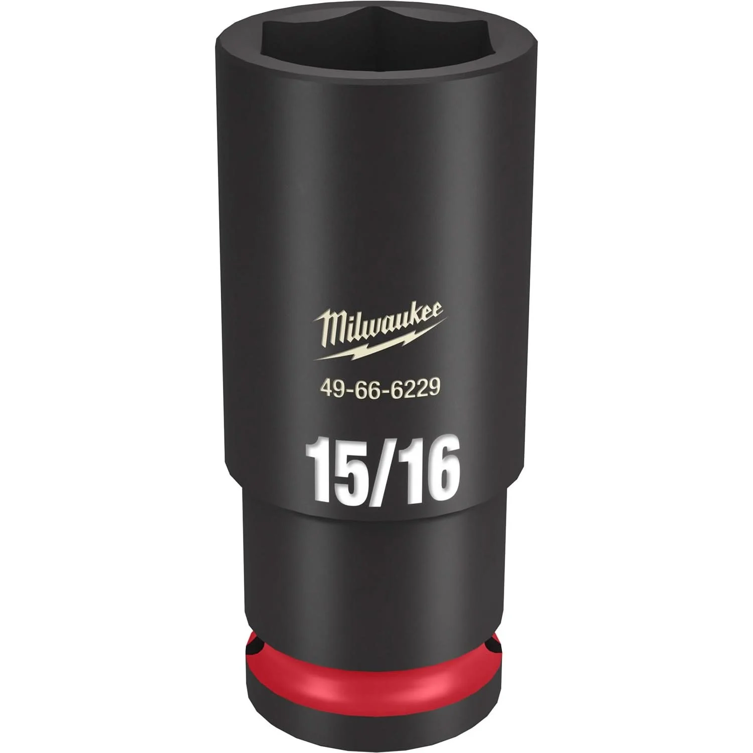 Milwaukee 49-66-6229 SHOCKWAVE Impact Duty 1/2-Inch Drive 15/16-Inch Deep 6 Point Socket