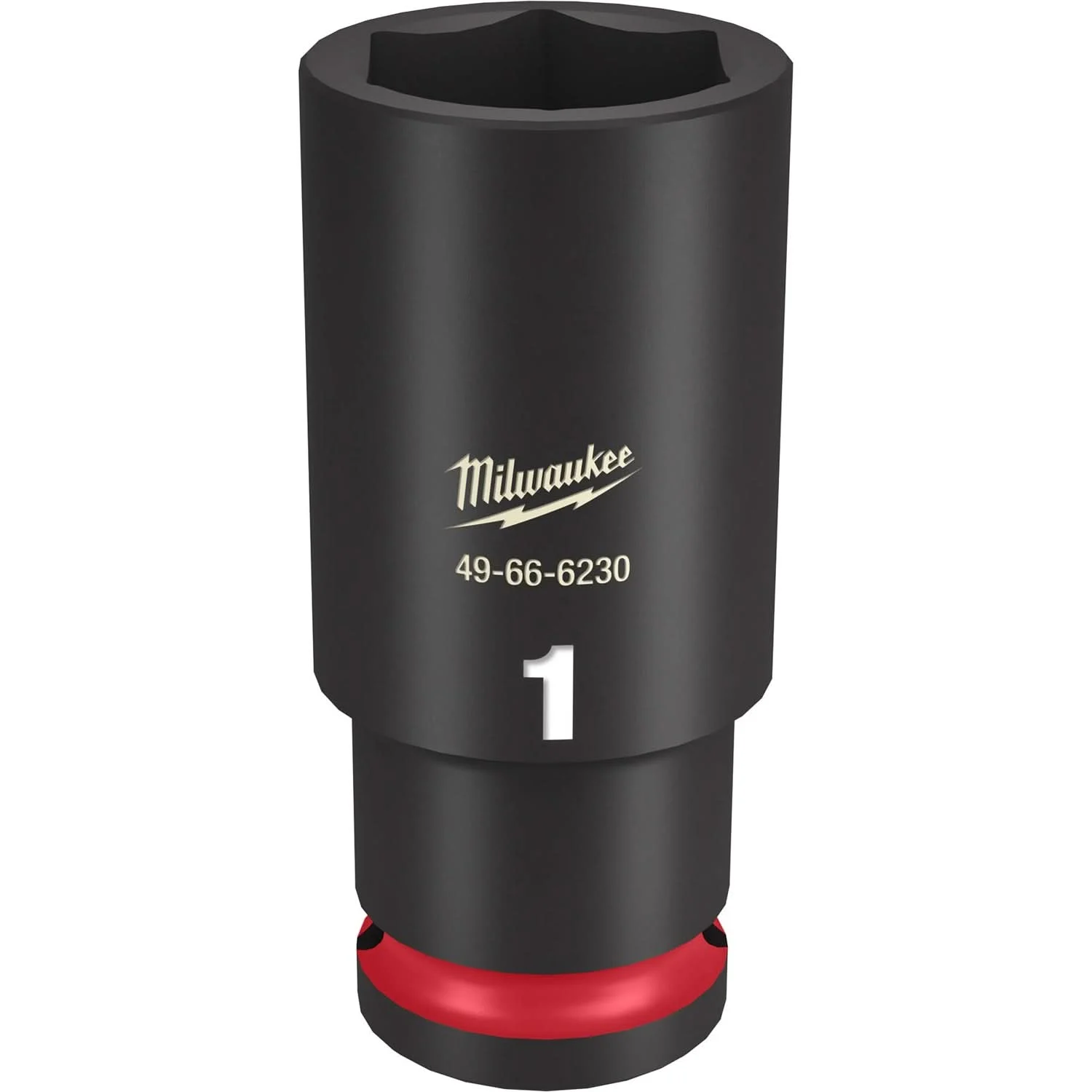 Milwaukee 49-66-6230 SHOCKWAVE Impact Duty 1/2-Inch Drive 1-Inch Deep 6 Point Socket