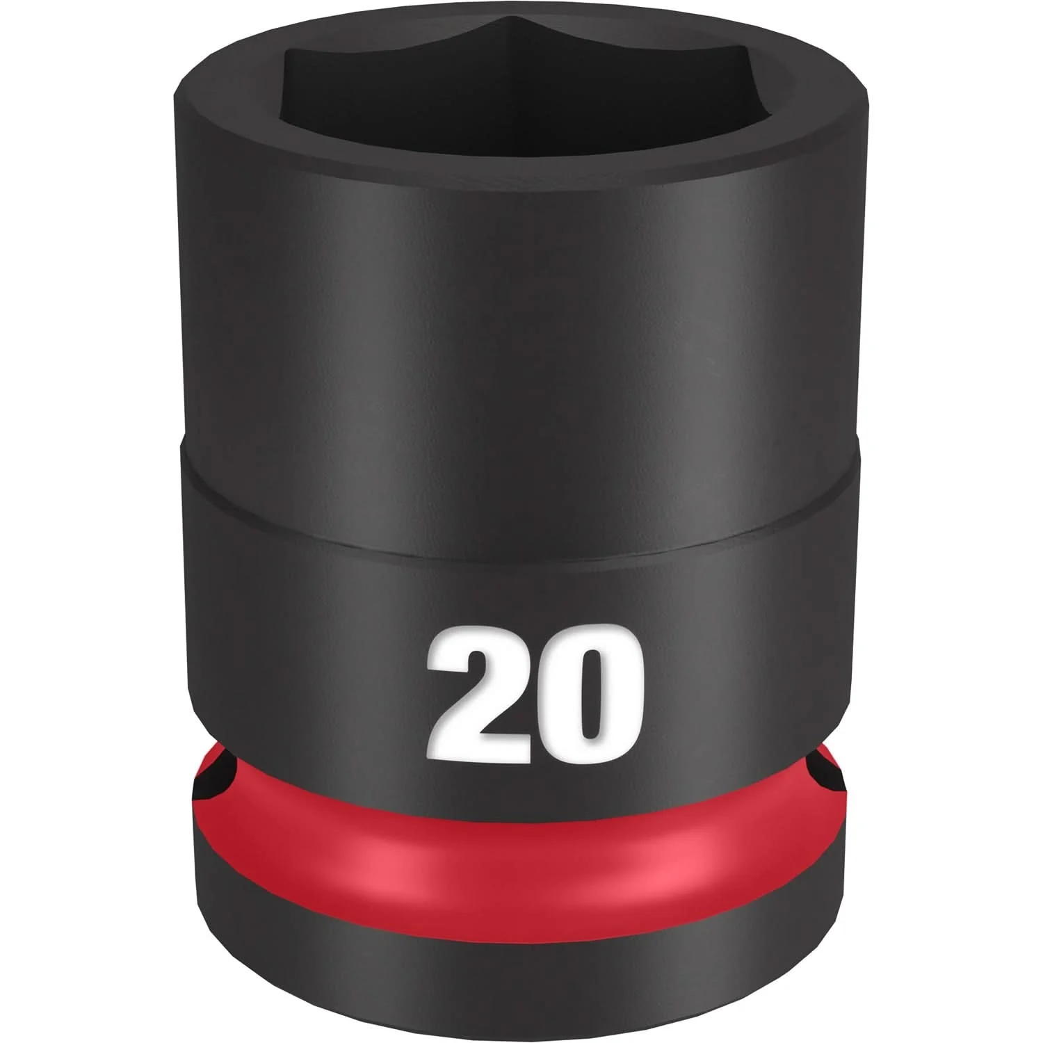 Milwaukee 49-66-6252 SHOCKWAVE Impact Duty 1/2-Inch Drive 20MM Standard 6 Point Socket