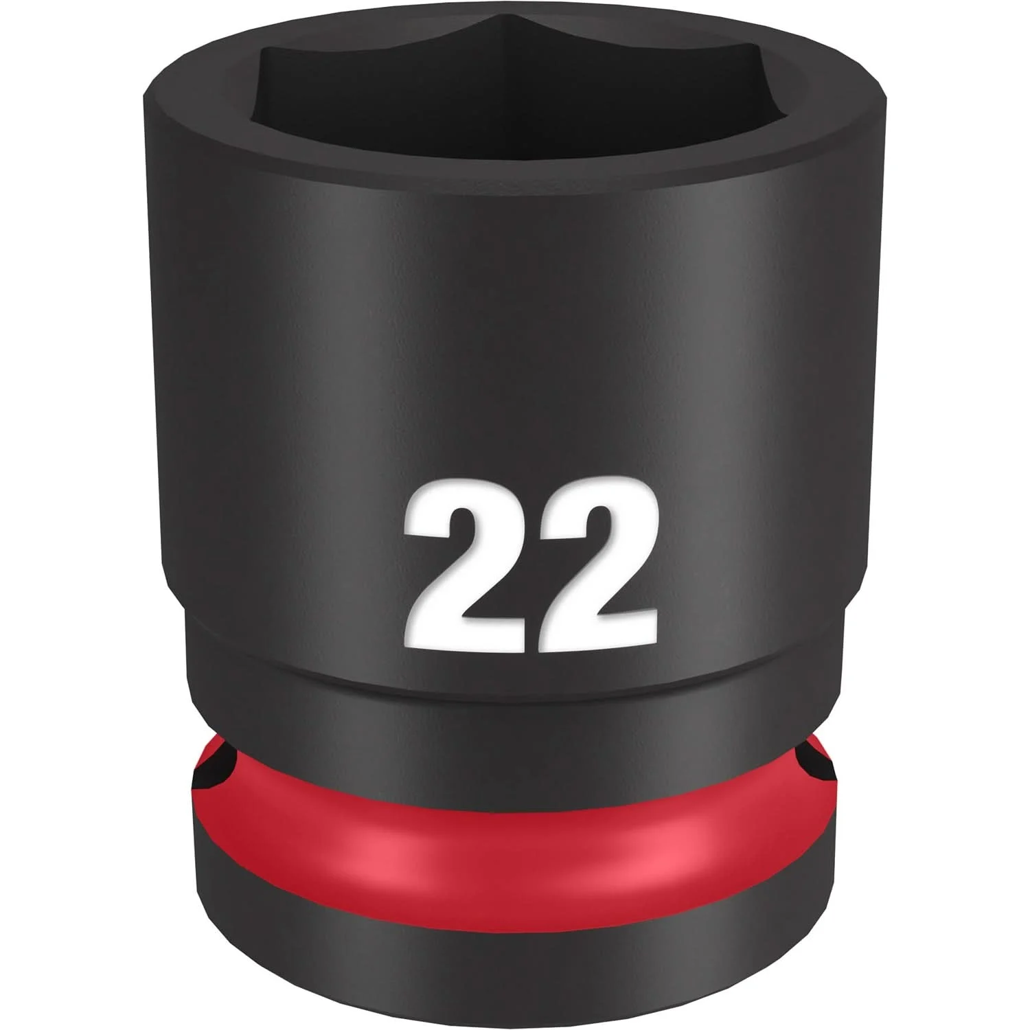 Milwaukee 49-66-6254 SHOCKWAVE Impact Duty 1/2-Inch Drive 22MM Standard 6 Point Socket
