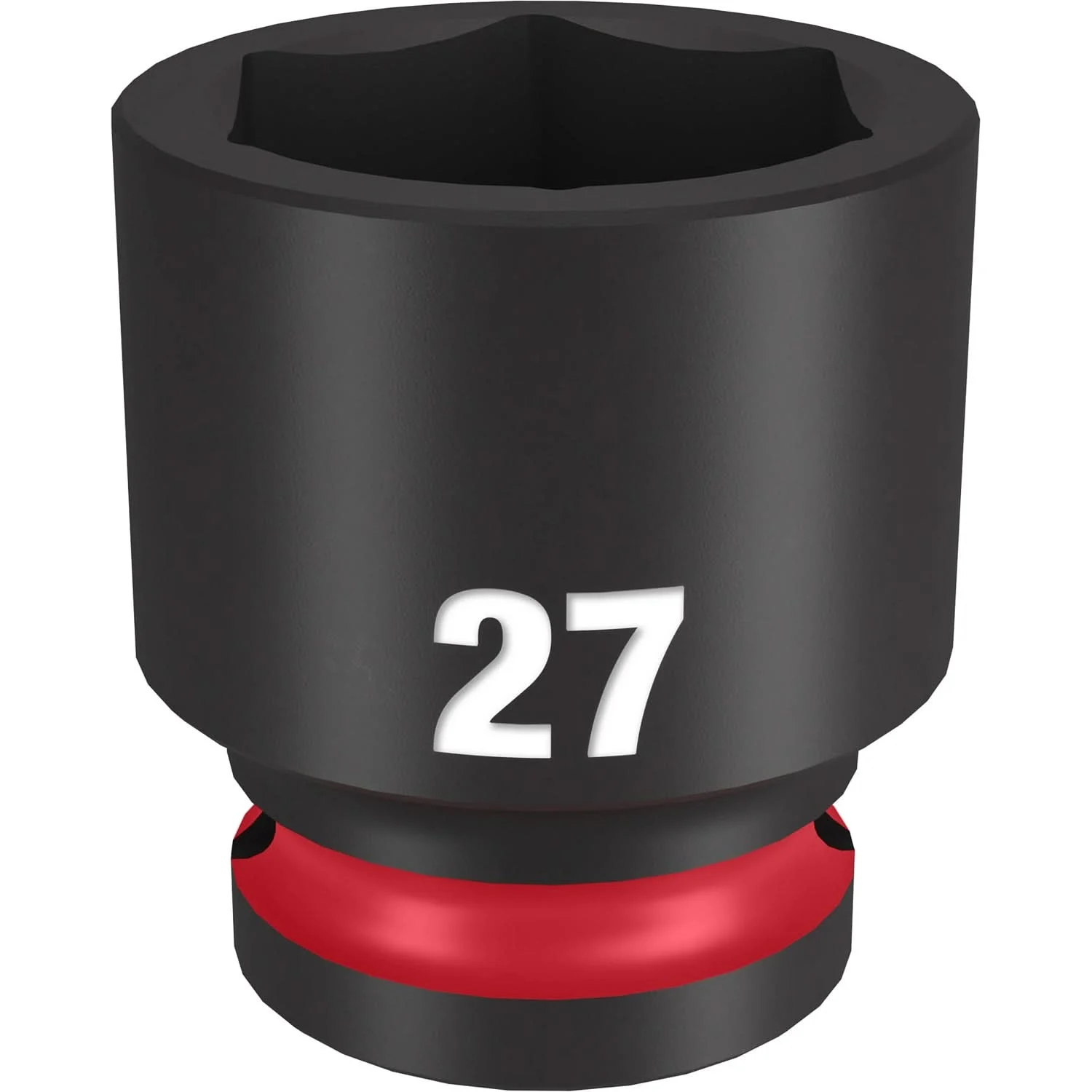 Milwaukee 49-66-6259 SHOCKWAVE Impact Duty 1/2-Inch Drive 27MM Standard 6 Point Socket