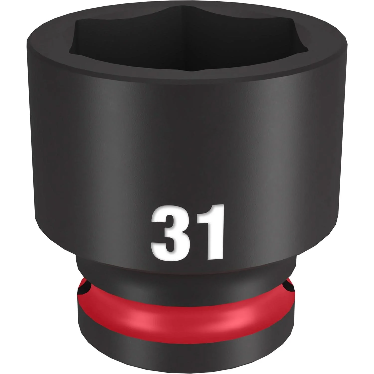 Milwaukee 49-66-6263 SHOCKWAVE Impact Duty 1/2-Inch Drive 31MM Standard 6 Point Socket