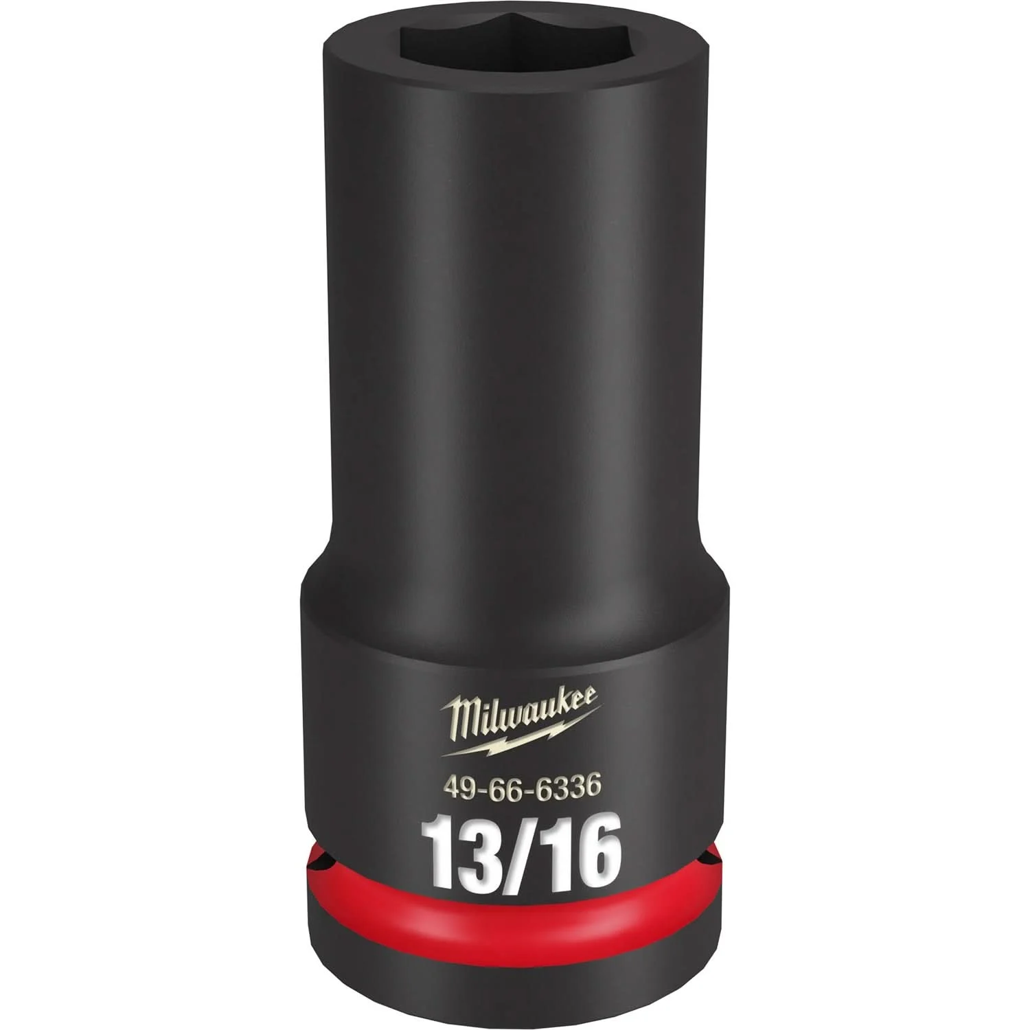 Milwaukee 49-66-6336 SHOCKWAVE Impact Duty 3/4-Inch Drive 13/16-Inch Deep 6 Point Socket
