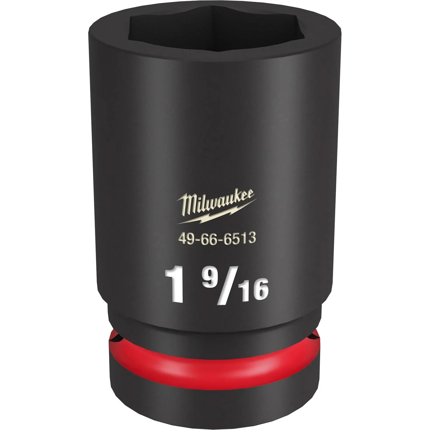 Milwaukee 49-66-6513 SHOCKWAVE Impact Duty 1-Inch Drive 1-9/16-Inch Deep 6 Point Socket