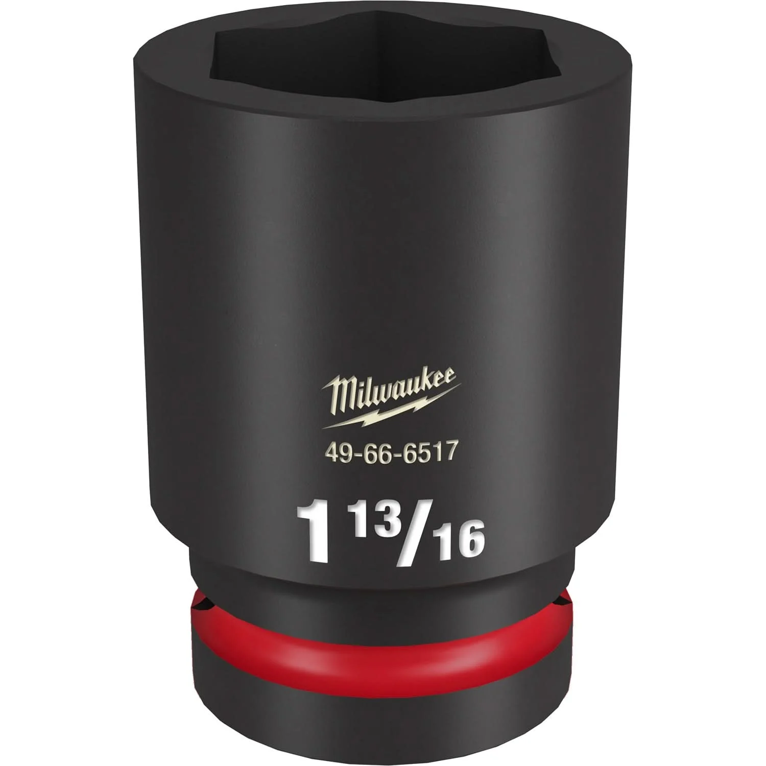 Milwaukee 49-66-6517 SHOCKWAVE Impact Duty 1-Inch Drive 1-13/16-Inch Deep 6 Point Socket