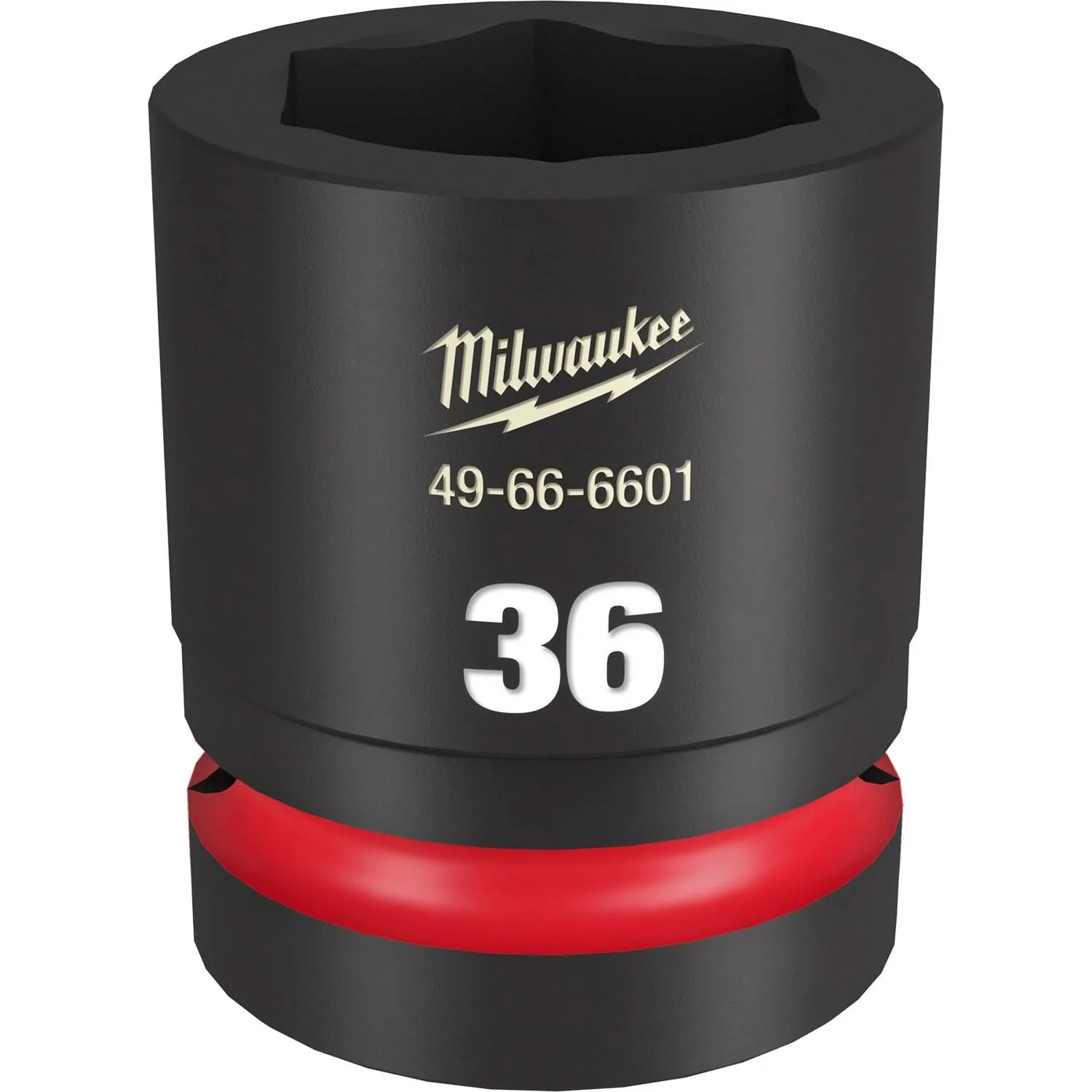Milwaukee 49-66-6601 SHOCKWAVE Impact Duty 1-Inch Drive 36MM Standard 6 Point Socket