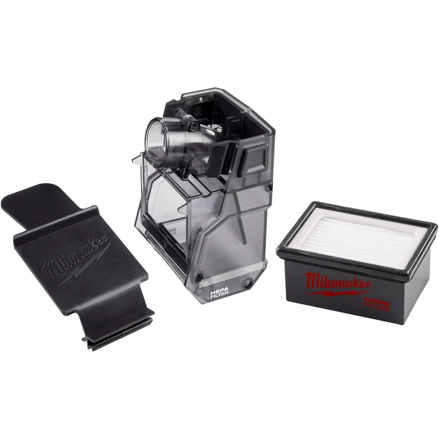 Milwaukee 49-90-2344 M18 FUEL HAMMERVAC Accessory Dust Box, Filter, and Lid