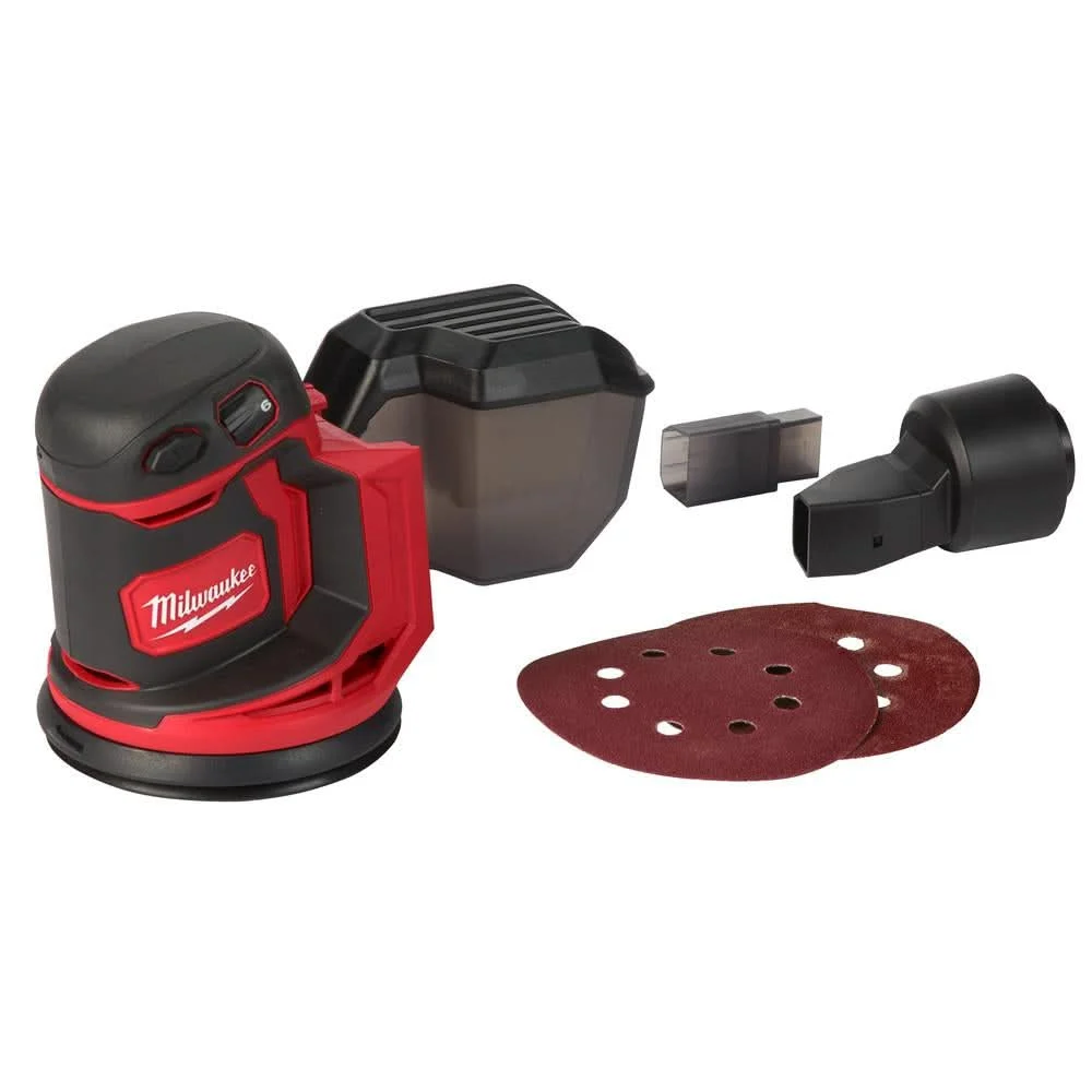 Milwaukee M18 Cordless 5-in. Random Orbit Sander, Tool Only