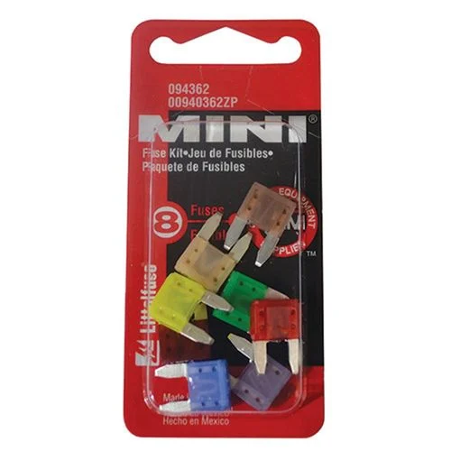 Mini Blade Fuse Kit, 8 Pack
