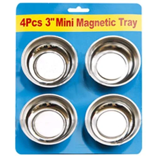 Mini Magnetic Parts Trays, Set of 4
