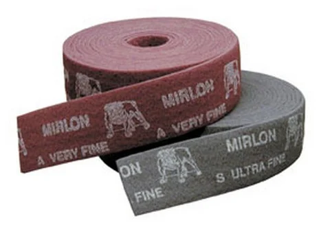 Mirka Abrasives 18-573-447 Vf 4"X10M Mirlon Scuff Roll
