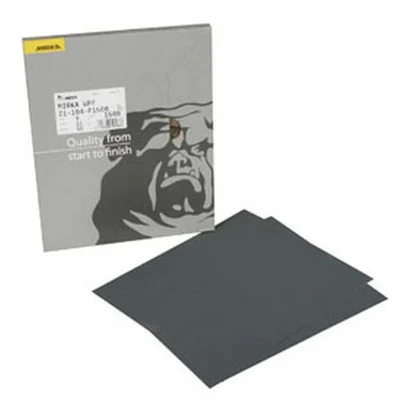 Mirka Abrasives 21-104-P1500 21 Series 9"X11" Waterproof Sheets