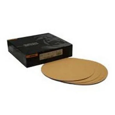 Mirka Abrasives 23-352-036 23 Series Gold 8" Heavy Duty Disc, P36-Grit, E-Weight Backing