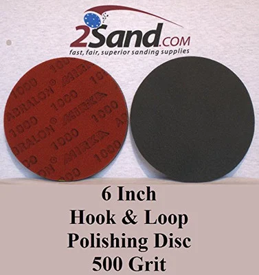 Mirka Abrasives 8A-241-500 6" Abralon Grip Disc P500