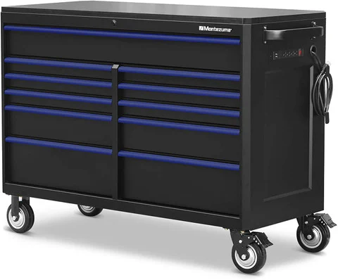 Montezuma 56" x 24" 11-Drawer Tool Cabinet (BKM562411TC)
