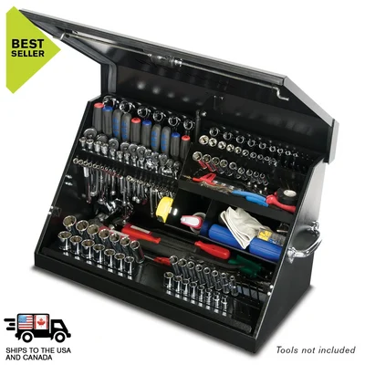 Montezuma ME300B 30 x 15 in. Steel Triangle Tool Box
