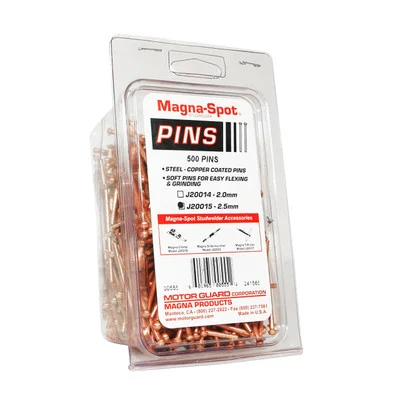Motor Guard 2.5mm Draw Pins for Welding, 500-Pack (J20015)