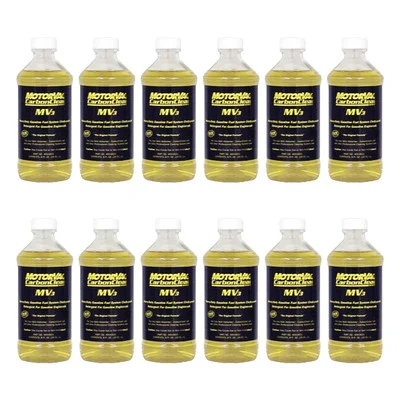 MotorVac 8oz CarbonClean MV3 Gas Detergent Fuel System Cleaner - Case of 12 (400-0020)