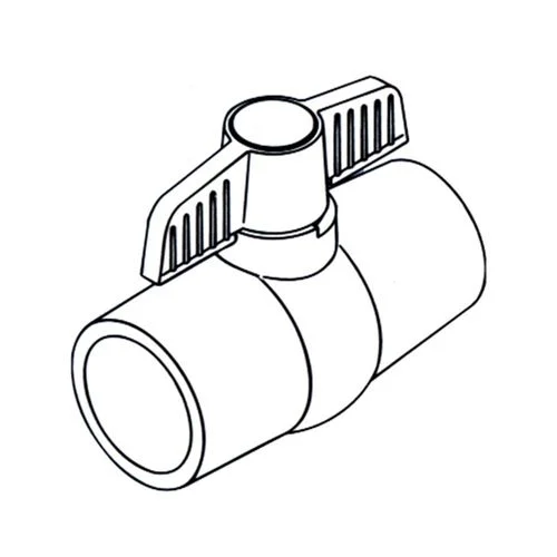 NDS 3/4" Ball Valve - Slip
