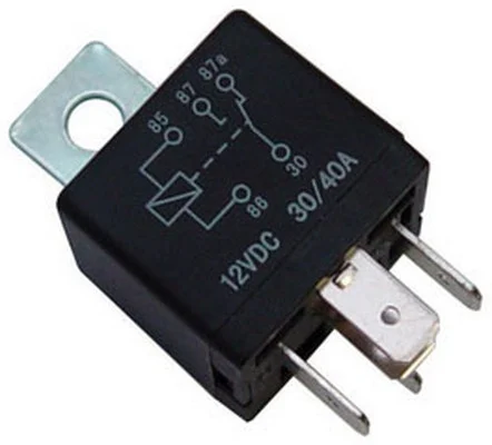 New Omega 12 Volt 30 Amp 40 Amp Relay 5-Pin Single Pole Double Throw (AU7)