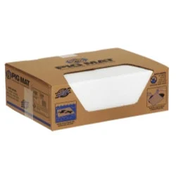 New Pig PIG Absorbent Pads 15" X 20" 100-Pack Box White Oil-Absorbing (26100)