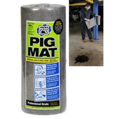 New Pig PIG Mat Absorbent Rolls 15" x 50' 60-Pack 8-Layer Polypropylene (25201)