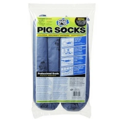 New Pig Pig Socks Absorbent Pads Moldable Blue 3" X 42" Polypropylene (35700)