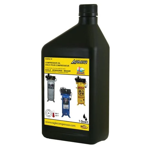 Non-Detergent Air Compressor Oil, 1 Quart
