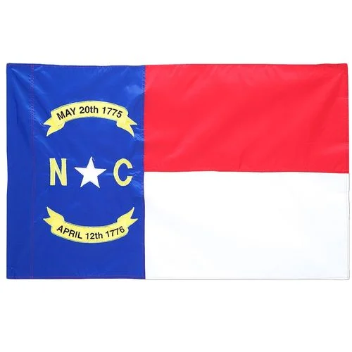 North Carolina House Flag 28" x 44"