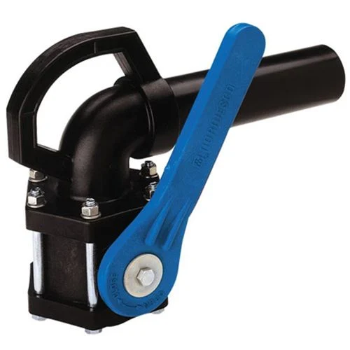 Norwesco 2" Standard Port Ball Valve with Nozzle